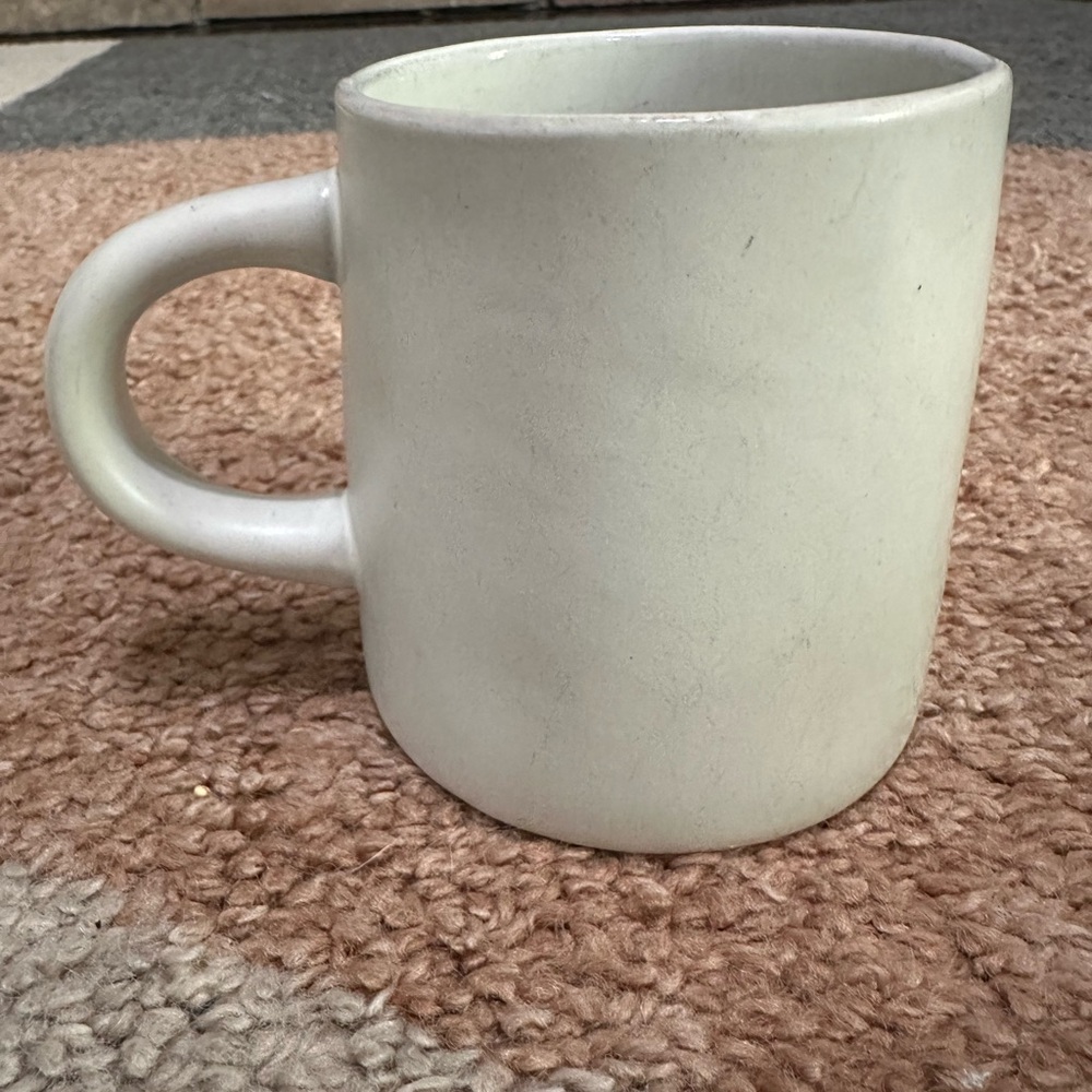Hearth & Hand by Joanna Gaines White Stoneware Ceramic Mug JOY - Picture 3 of 6